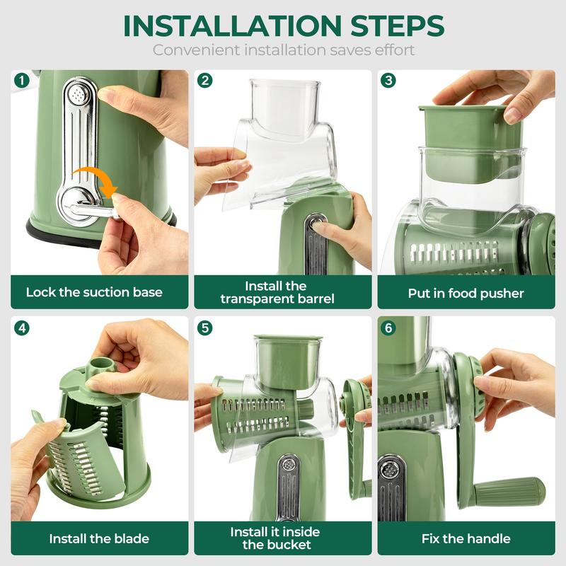 SUSTEAS Handheld Grater